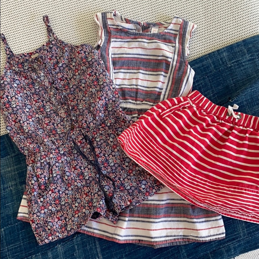 4th of July little girls bundle
